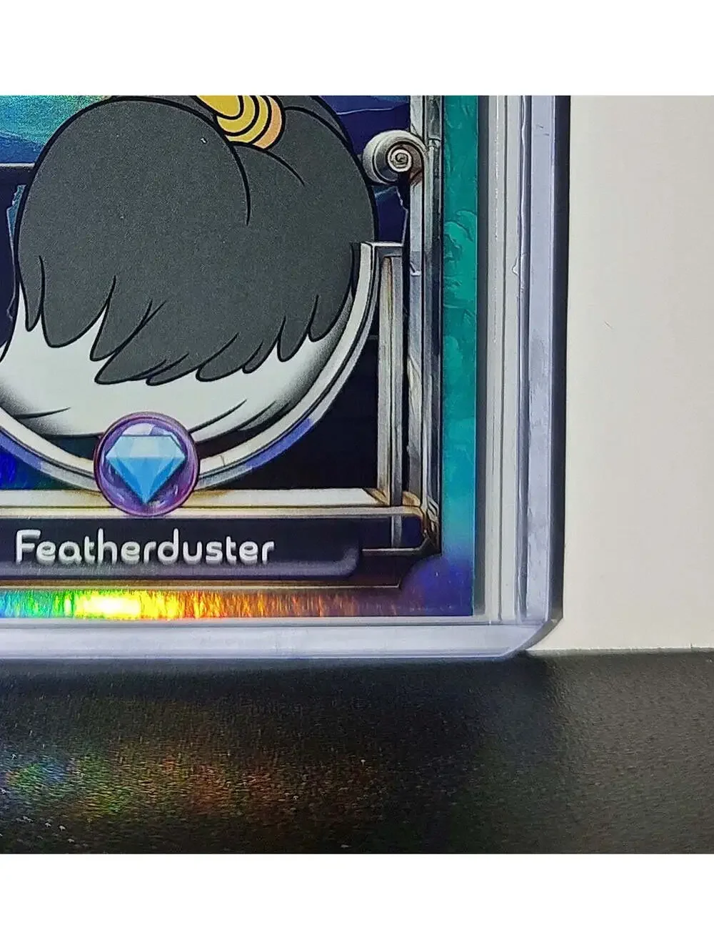 Featherduster 2025 Topps Disney Wonder #129 Diamond Card Beauty and the Beast